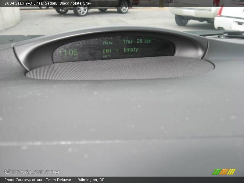 Black / Slate Gray 2004 Saab 9-3 Linear Sedan