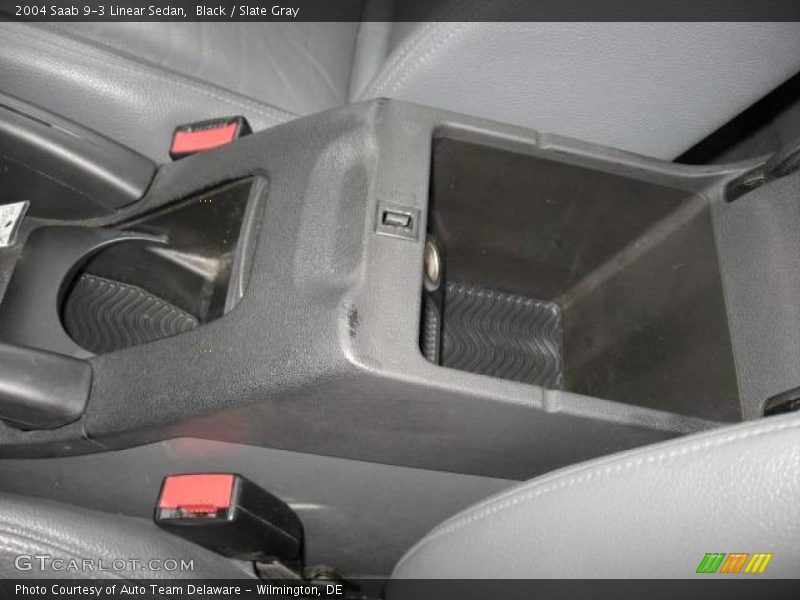 Black / Slate Gray 2004 Saab 9-3 Linear Sedan
