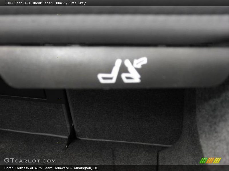 Black / Slate Gray 2004 Saab 9-3 Linear Sedan
