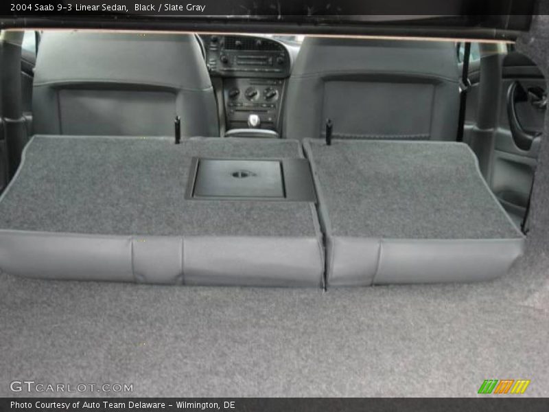 Black / Slate Gray 2004 Saab 9-3 Linear Sedan