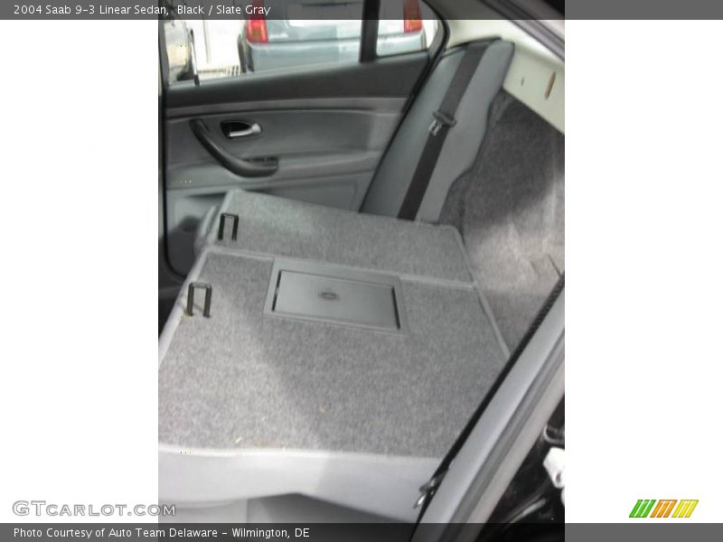 Black / Slate Gray 2004 Saab 9-3 Linear Sedan