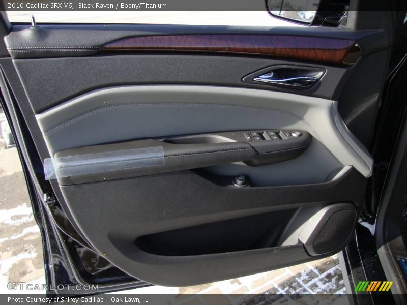 Black Raven / Ebony/Titanium 2010 Cadillac SRX V6