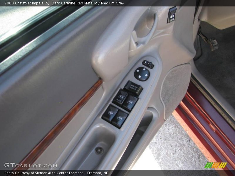 Dark Carmine Red Metallic / Medium Gray 2000 Chevrolet Impala LS