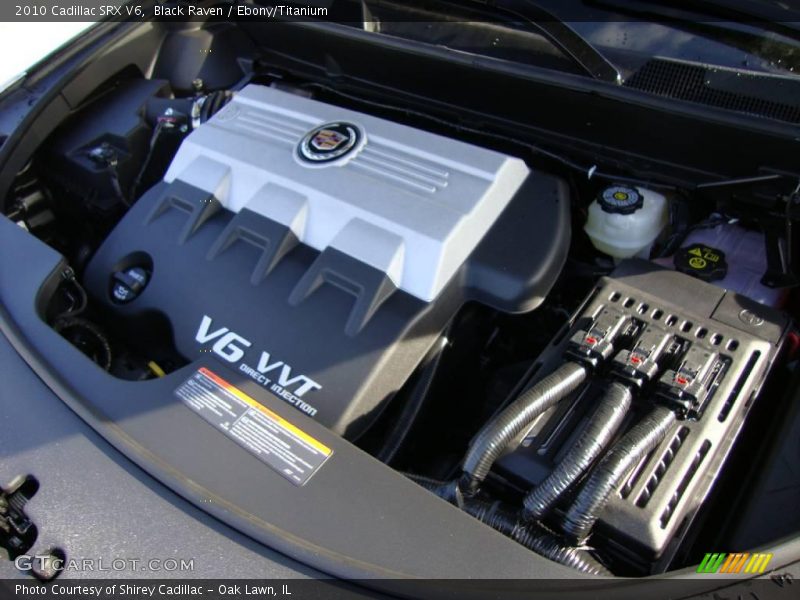 Black Raven / Ebony/Titanium 2010 Cadillac SRX V6