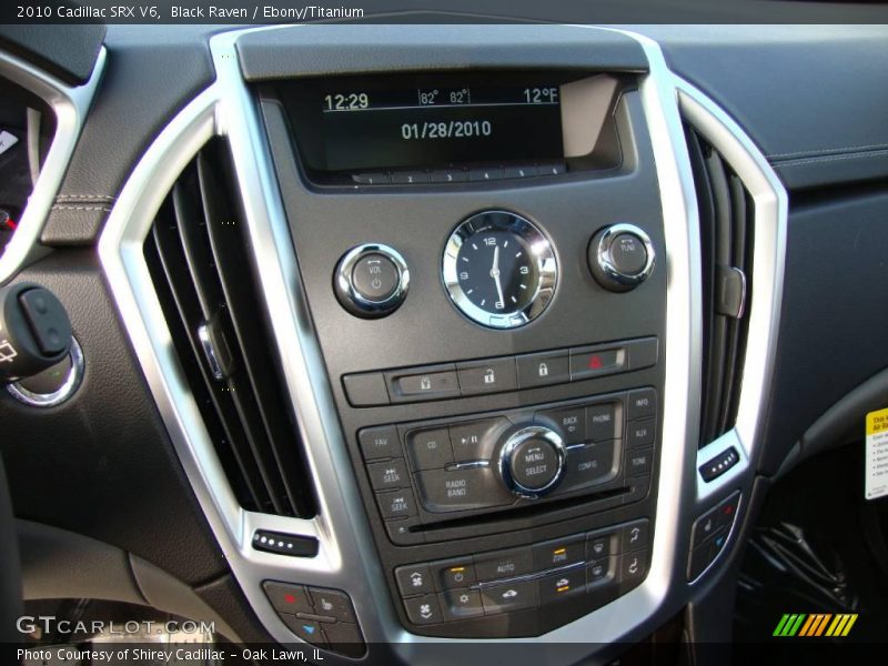 Black Raven / Ebony/Titanium 2010 Cadillac SRX V6
