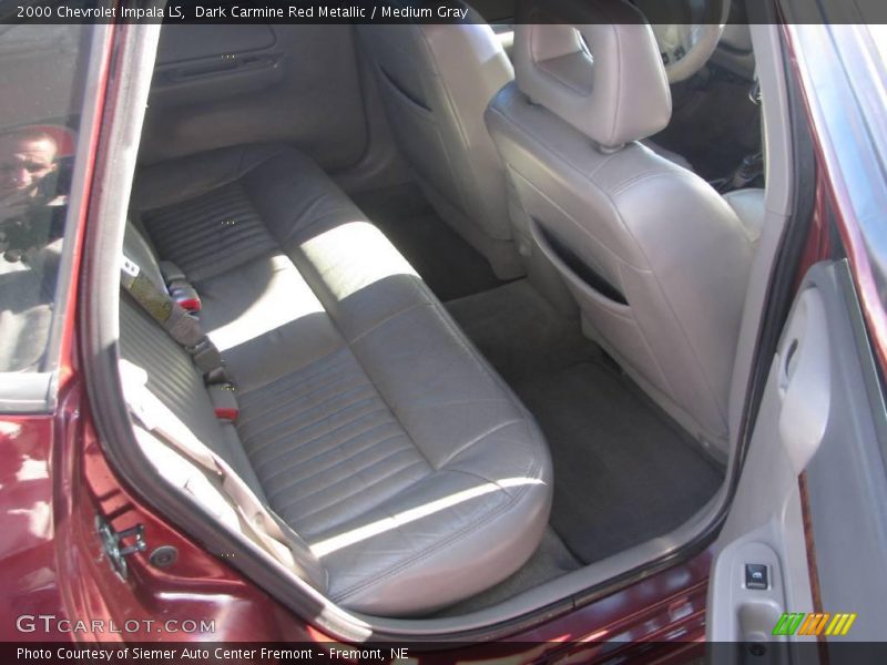 Dark Carmine Red Metallic / Medium Gray 2000 Chevrolet Impala LS