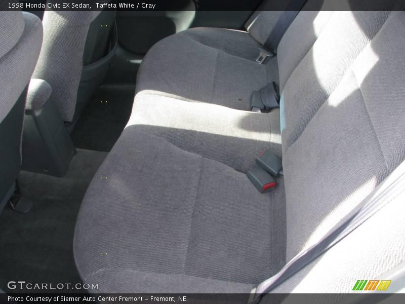 Taffeta White / Gray 1998 Honda Civic EX Sedan