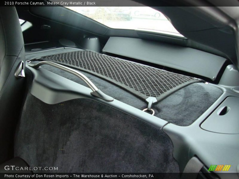 Meteor Grey Metallic / Black 2010 Porsche Cayman