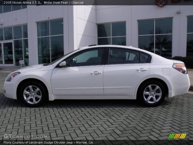 Winter Frost Pearl / Charcoal 2008 Nissan Altima 3.5 SL