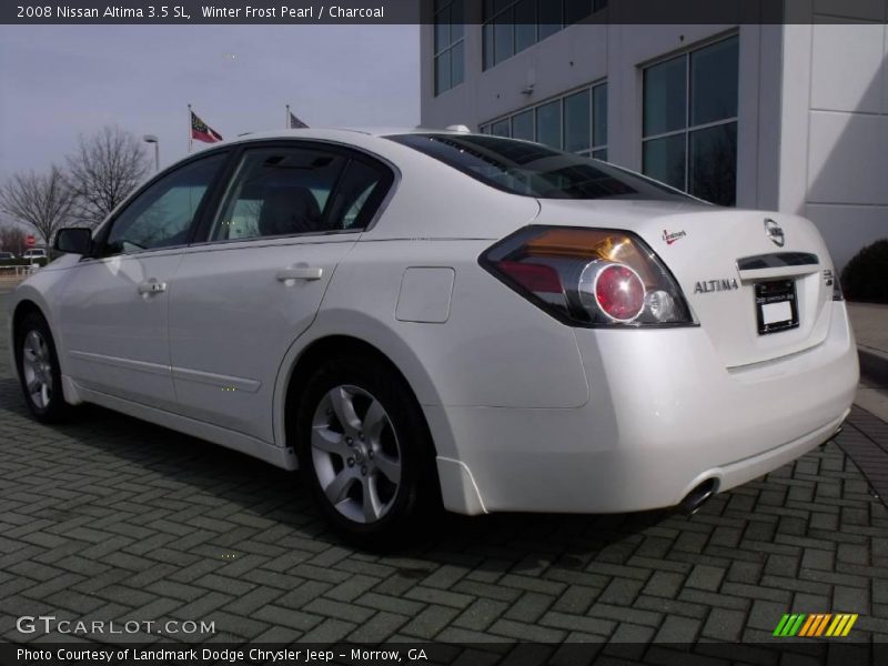 Winter Frost Pearl / Charcoal 2008 Nissan Altima 3.5 SL