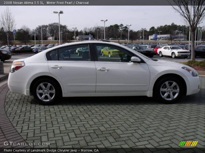 Winter Frost Pearl / Charcoal 2008 Nissan Altima 3.5 SL