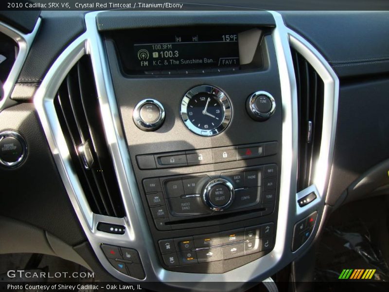 Crystal Red Tintcoat / Titanium/Ebony 2010 Cadillac SRX V6
