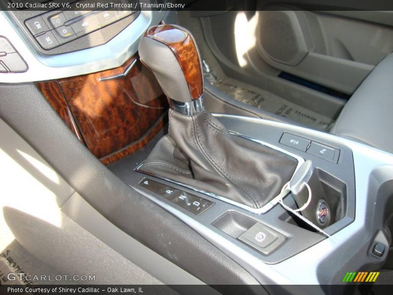 Crystal Red Tintcoat / Titanium/Ebony 2010 Cadillac SRX V6