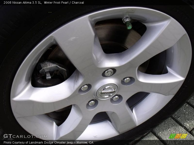 Winter Frost Pearl / Charcoal 2008 Nissan Altima 3.5 SL