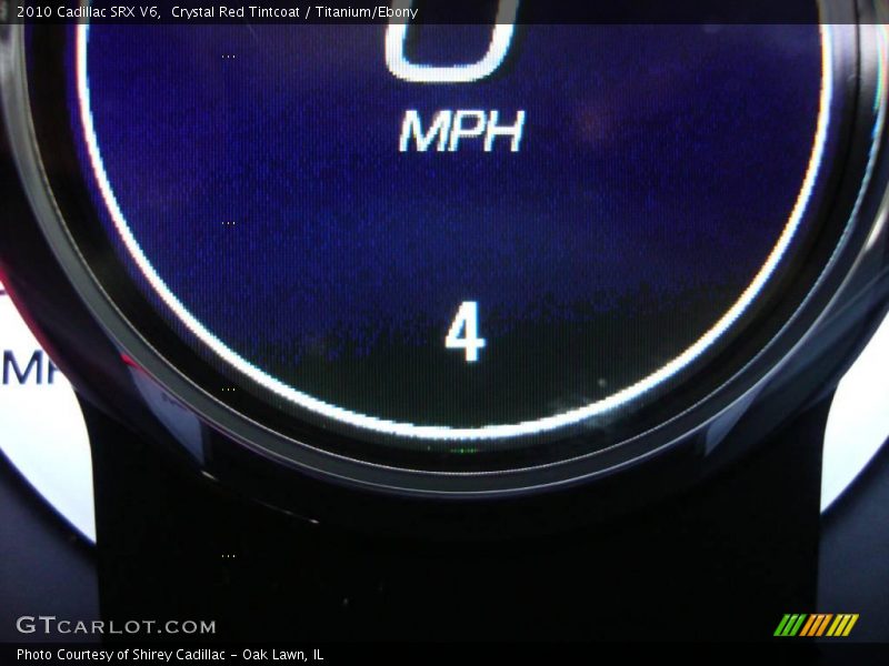 Crystal Red Tintcoat / Titanium/Ebony 2010 Cadillac SRX V6