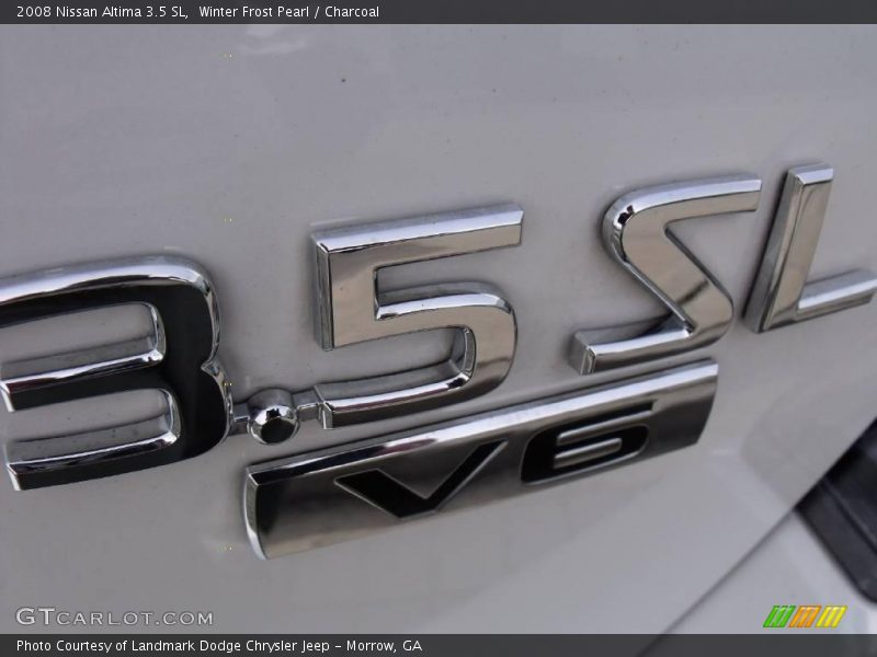 Winter Frost Pearl / Charcoal 2008 Nissan Altima 3.5 SL
