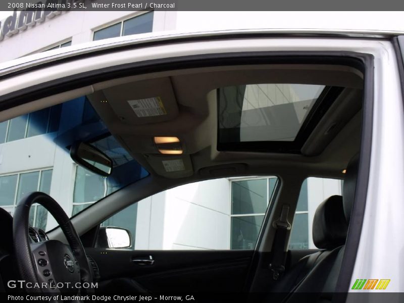 Winter Frost Pearl / Charcoal 2008 Nissan Altima 3.5 SL