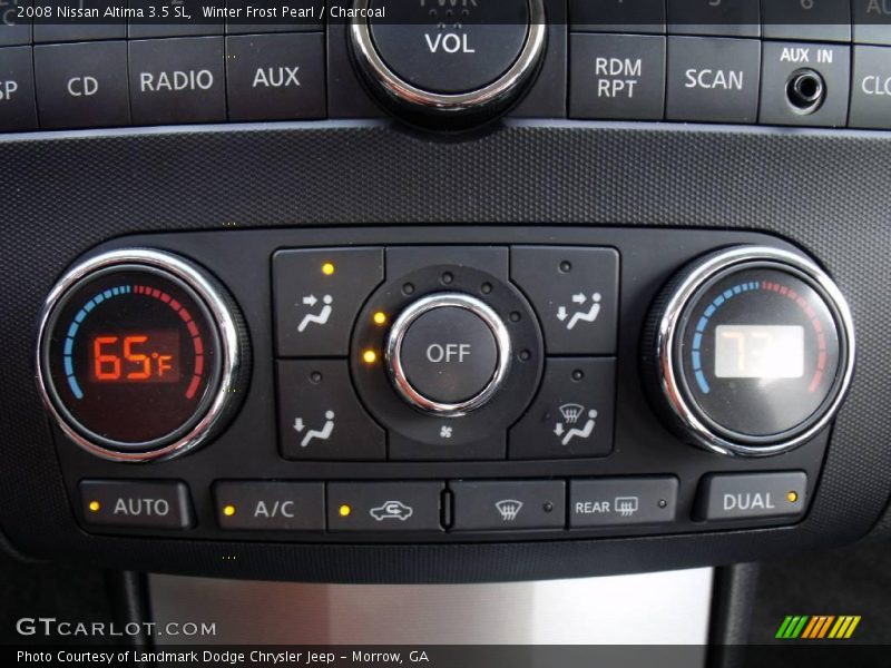 Winter Frost Pearl / Charcoal 2008 Nissan Altima 3.5 SL