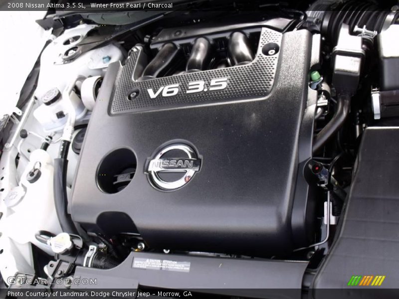 Winter Frost Pearl / Charcoal 2008 Nissan Altima 3.5 SL