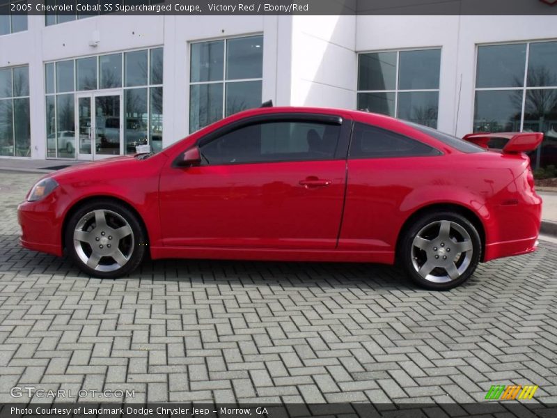 Victory Red / Ebony/Red 2005 Chevrolet Cobalt SS Supercharged Coupe