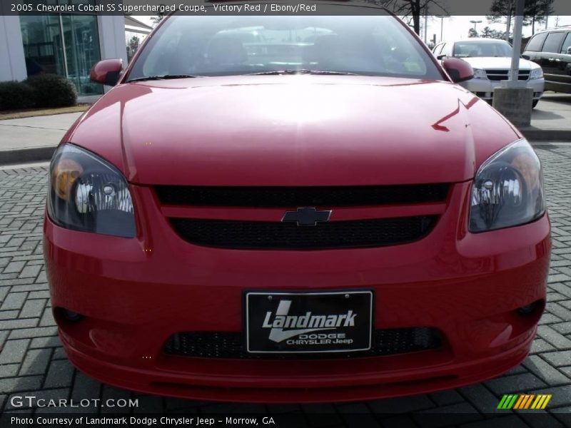 Victory Red / Ebony/Red 2005 Chevrolet Cobalt SS Supercharged Coupe