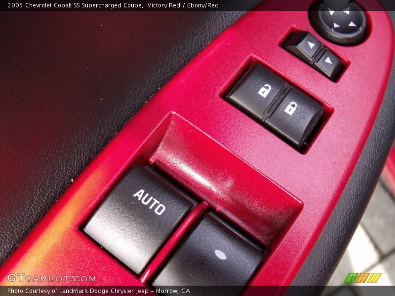 Victory Red / Ebony/Red 2005 Chevrolet Cobalt SS Supercharged Coupe