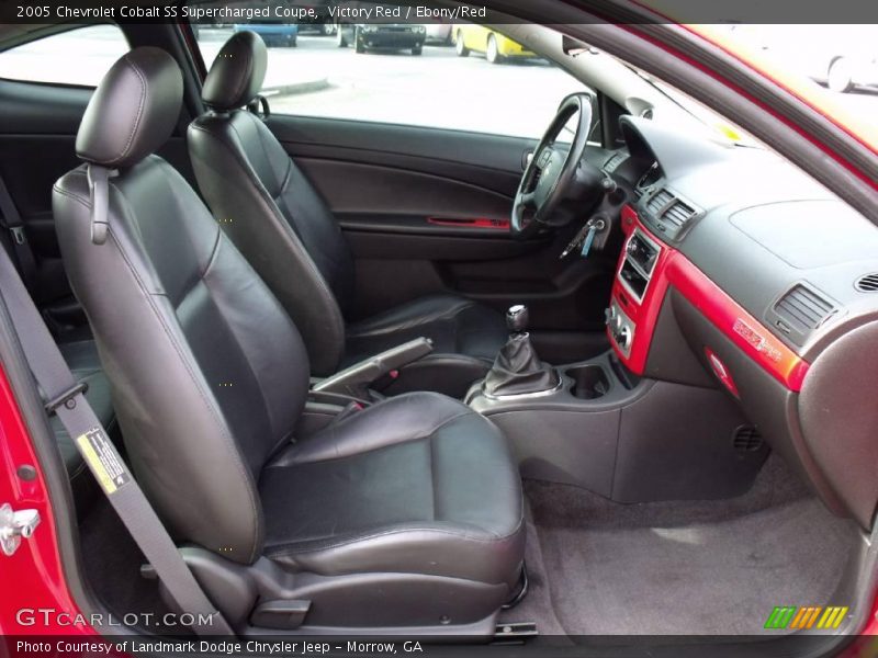Victory Red / Ebony/Red 2005 Chevrolet Cobalt SS Supercharged Coupe