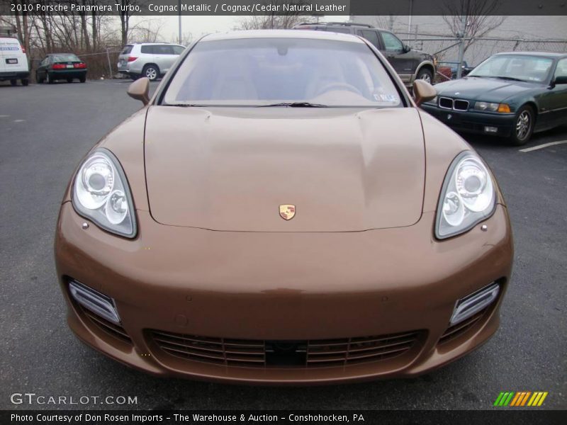 Cognac Metallic / Cognac/Cedar Natural Leather 2010 Porsche Panamera Turbo