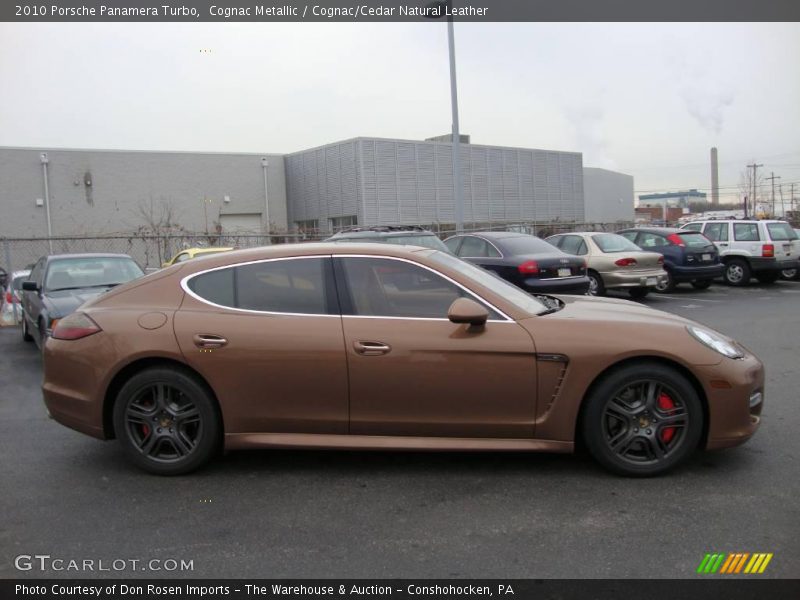 Cognac Metallic / Cognac/Cedar Natural Leather 2010 Porsche Panamera Turbo