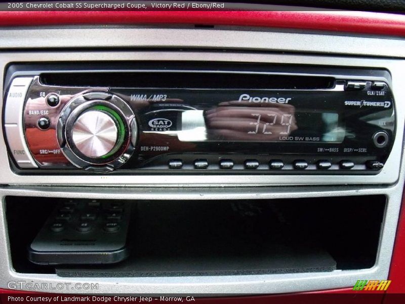 Victory Red / Ebony/Red 2005 Chevrolet Cobalt SS Supercharged Coupe