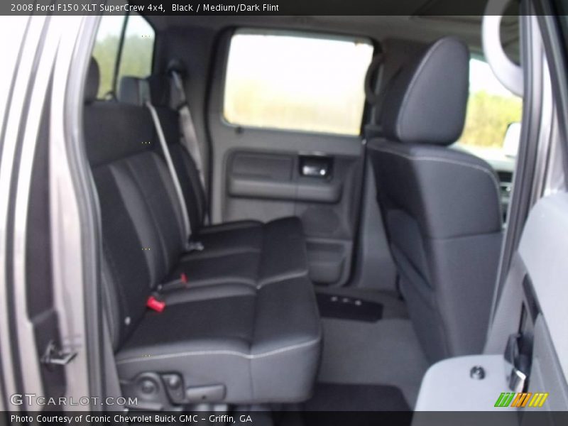 Black / Medium/Dark Flint 2008 Ford F150 XLT SuperCrew 4x4
