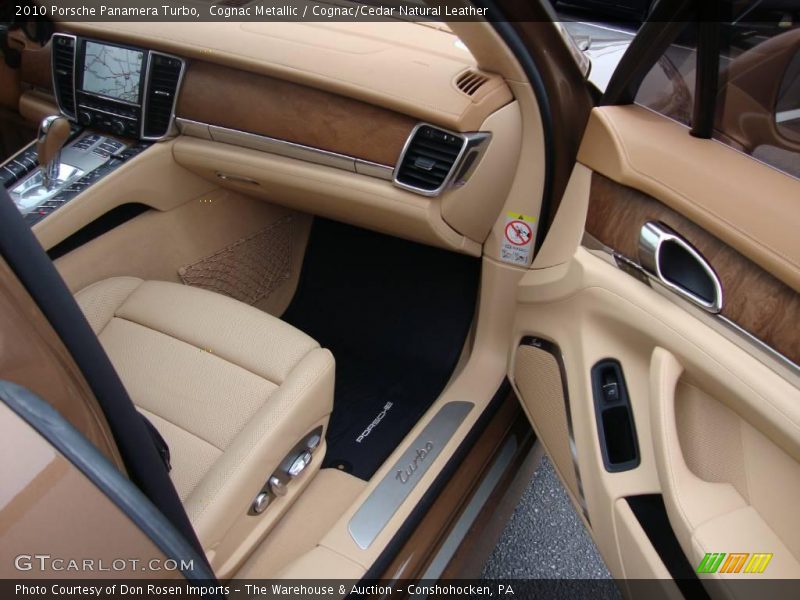 Cognac Metallic / Cognac/Cedar Natural Leather 2010 Porsche Panamera Turbo