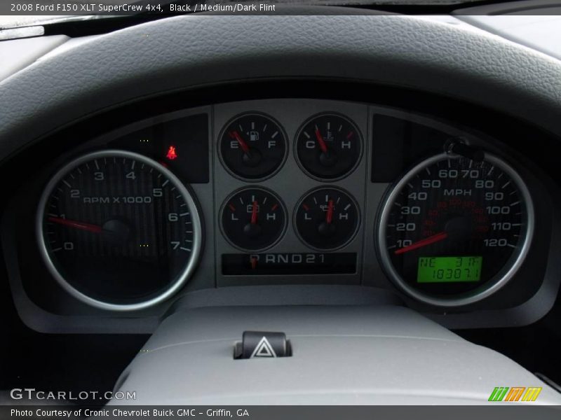 Black / Medium/Dark Flint 2008 Ford F150 XLT SuperCrew 4x4