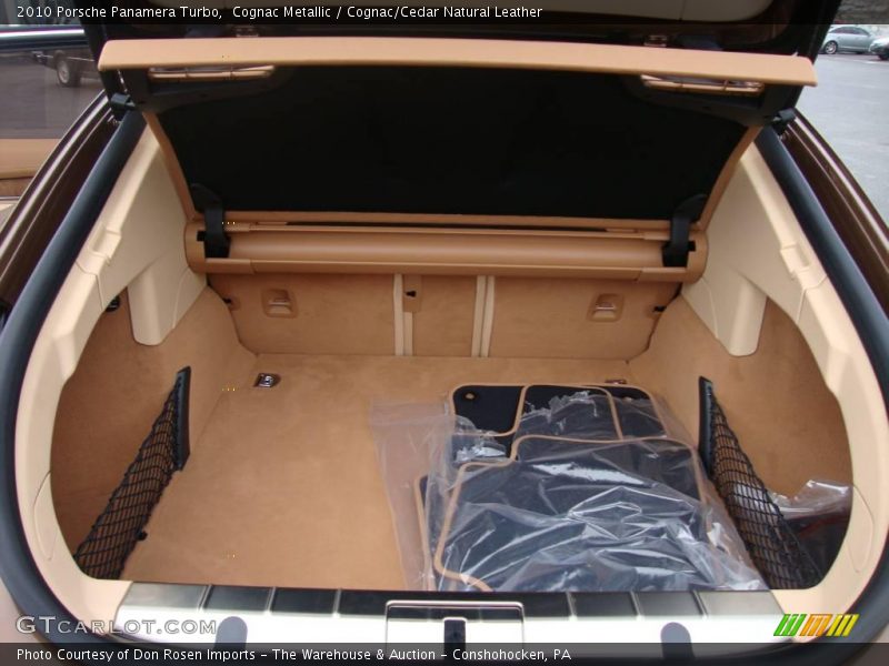 Cognac Metallic / Cognac/Cedar Natural Leather 2010 Porsche Panamera Turbo