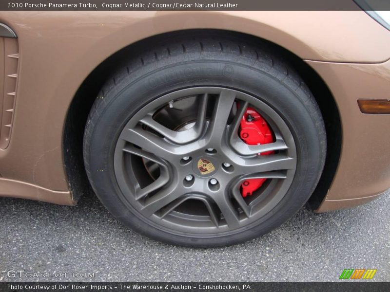 Cognac Metallic / Cognac/Cedar Natural Leather 2010 Porsche Panamera Turbo