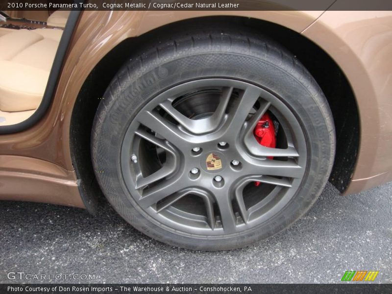 Cognac Metallic / Cognac/Cedar Natural Leather 2010 Porsche Panamera Turbo