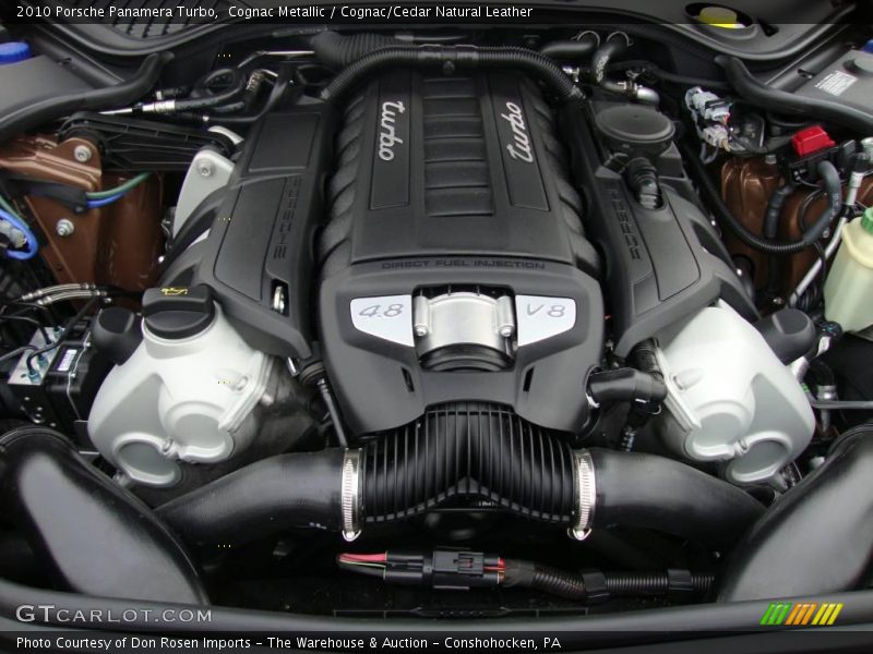 Cognac Metallic / Cognac/Cedar Natural Leather 2010 Porsche Panamera Turbo