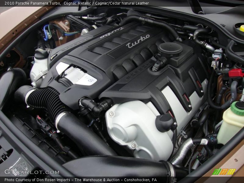 Cognac Metallic / Cognac/Cedar Natural Leather 2010 Porsche Panamera Turbo