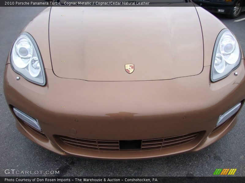 Cognac Metallic / Cognac/Cedar Natural Leather 2010 Porsche Panamera Turbo