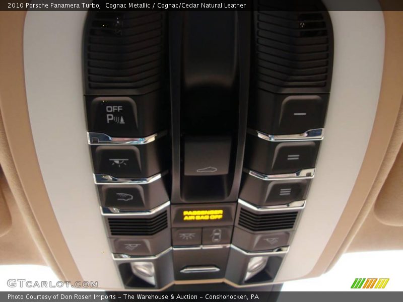 Cognac Metallic / Cognac/Cedar Natural Leather 2010 Porsche Panamera Turbo