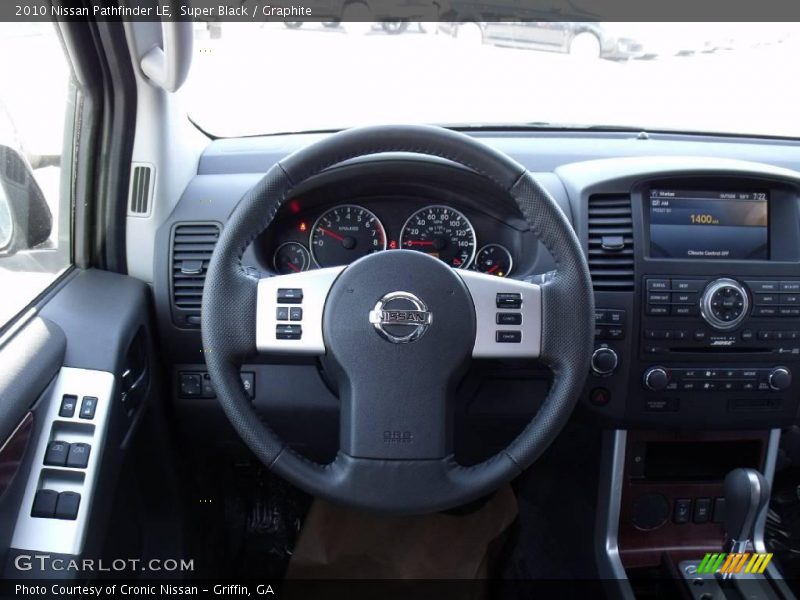Super Black / Graphite 2010 Nissan Pathfinder LE