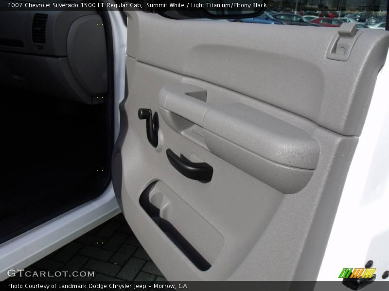 Summit White / Light Titanium/Ebony Black 2007 Chevrolet Silverado 1500 LT Regular Cab