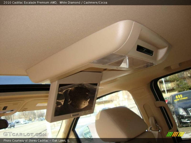 White Diamond / Cashmere/Cocoa 2010 Cadillac Escalade Premium AWD