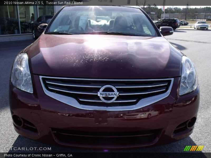 Tuscan Sun Red / Blond 2010 Nissan Altima 2.5 S