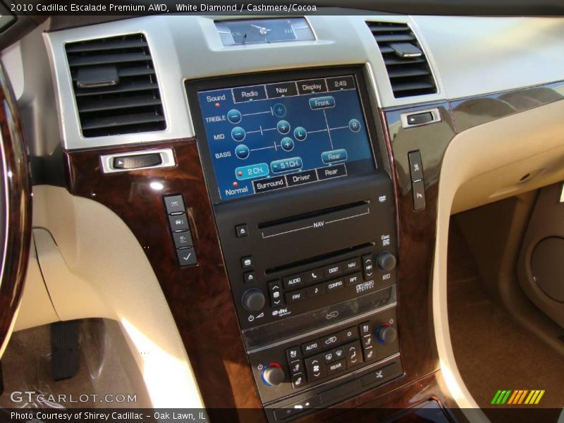 White Diamond / Cashmere/Cocoa 2010 Cadillac Escalade Premium AWD