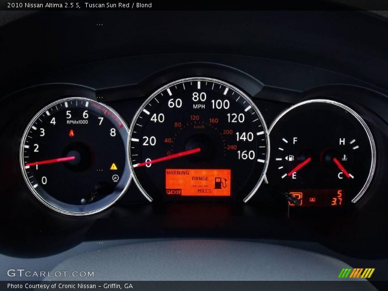 Tuscan Sun Red / Blond 2010 Nissan Altima 2.5 S