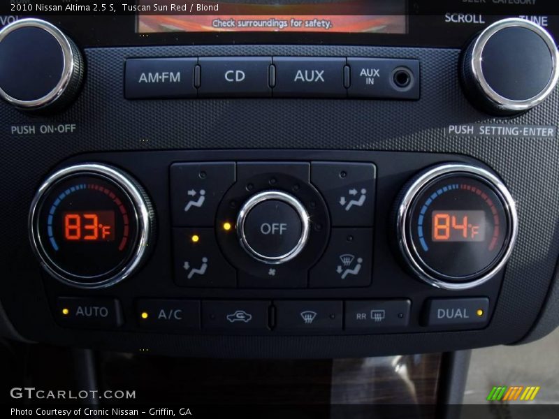 Tuscan Sun Red / Blond 2010 Nissan Altima 2.5 S