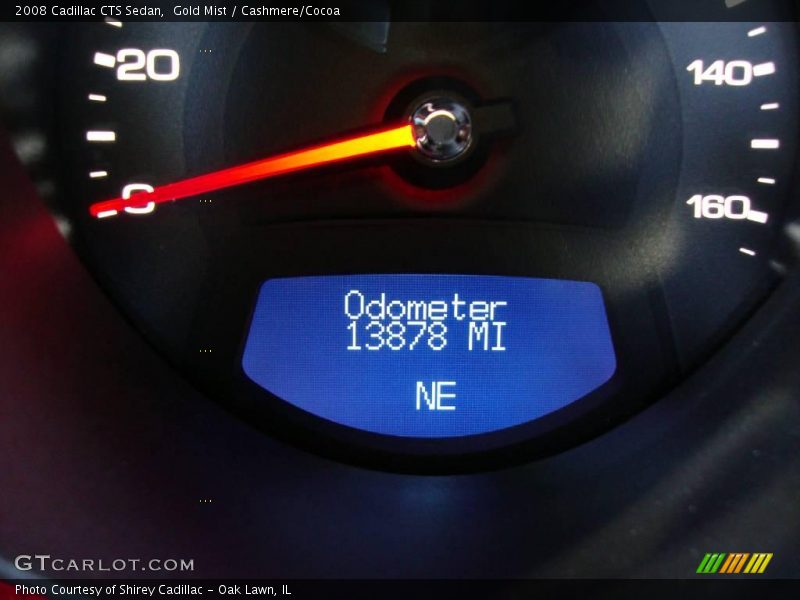 Gold Mist / Cashmere/Cocoa 2008 Cadillac CTS Sedan