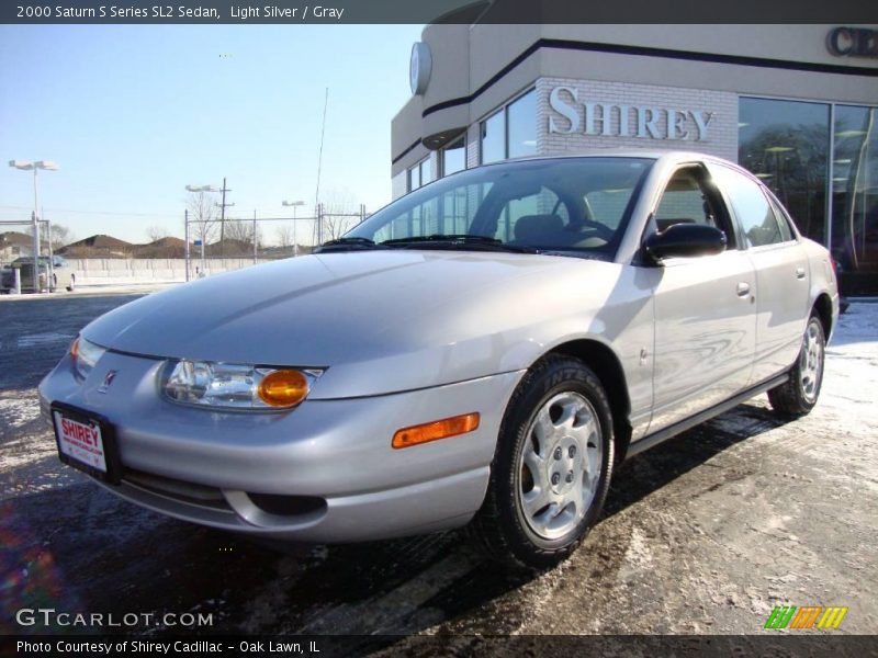 Light Silver / Gray 2000 Saturn S Series SL2 Sedan
