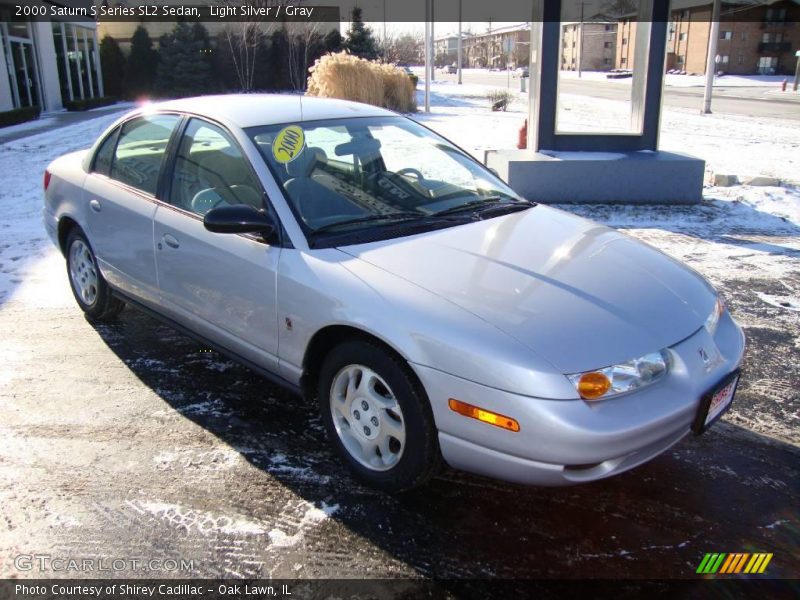 Light Silver / Gray 2000 Saturn S Series SL2 Sedan